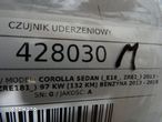 CZUJNIK UDERZENIOWY TOYOTA COROLLA sedan (_E18_, ZRE1_) 2013 - 2019 1.6 (ZRE181_) 97 kW [132 KM] - 5