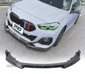 SPOILER LIP FRONTAL PARA BMW F44 LOOK M PERFORMANCE PRETO BRILHANTE - 1