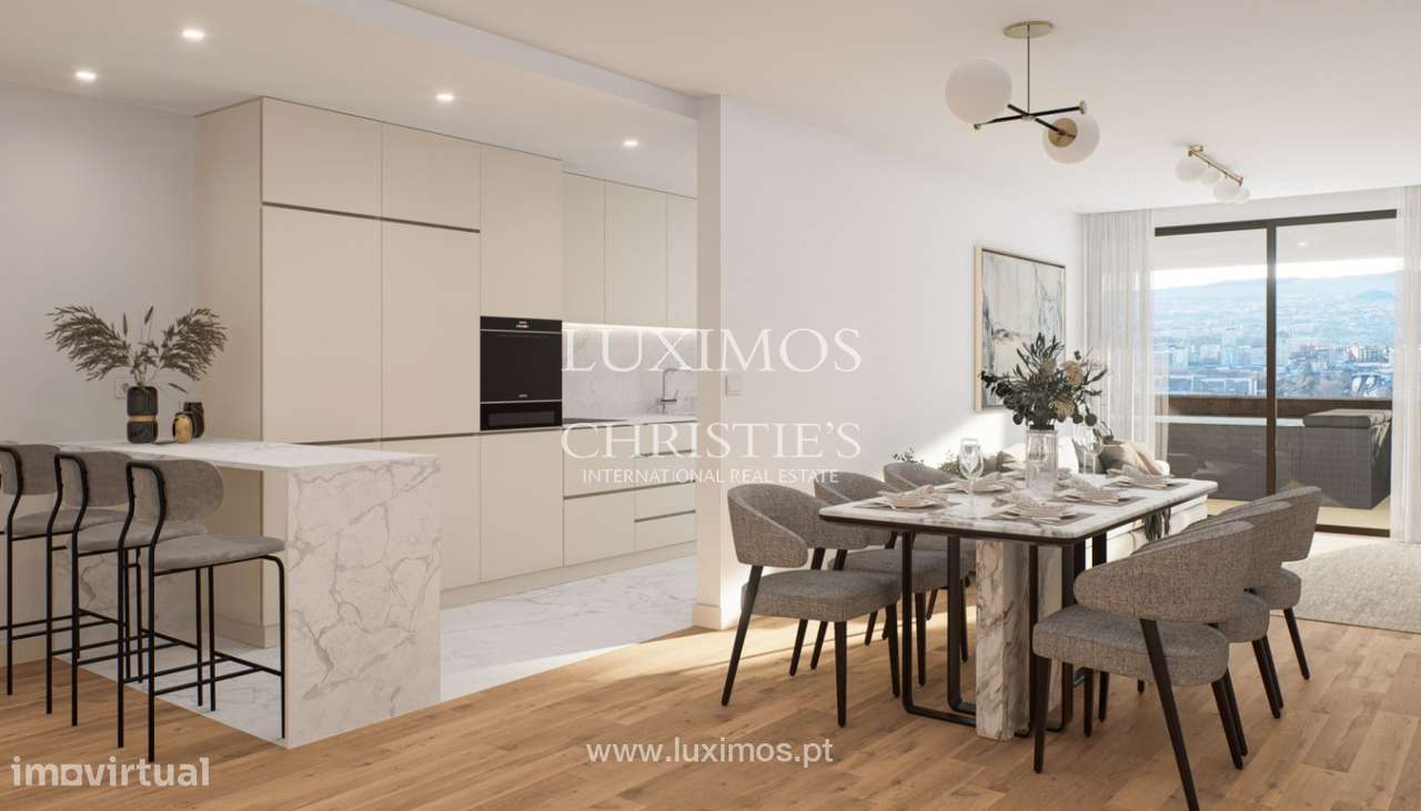 Apartamento T2 novo com piscina, para venda, em Gaia - Grande imagem: 5/24