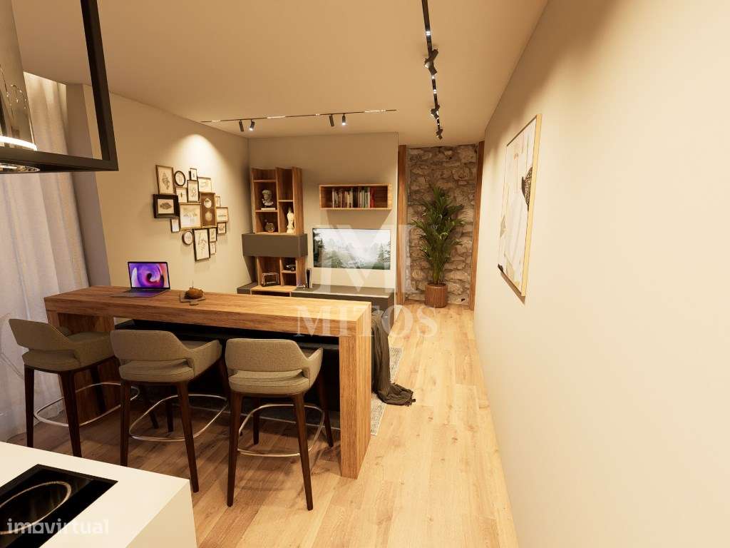 Apartamento T1 no Centro Histórico - Grande imagem: 2/12