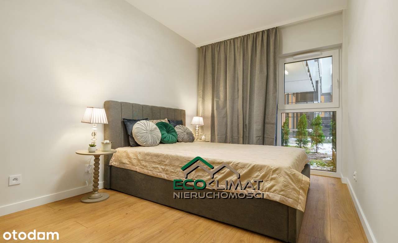 3 pokoje, M4 wykończone Argentum Srebrzyńska 12  parter OGRÓDEK-11