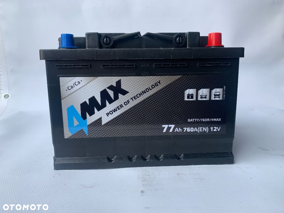 Nowy Akumulator Rozruchowy 4MAX 12V 77Ah/760A - 3
