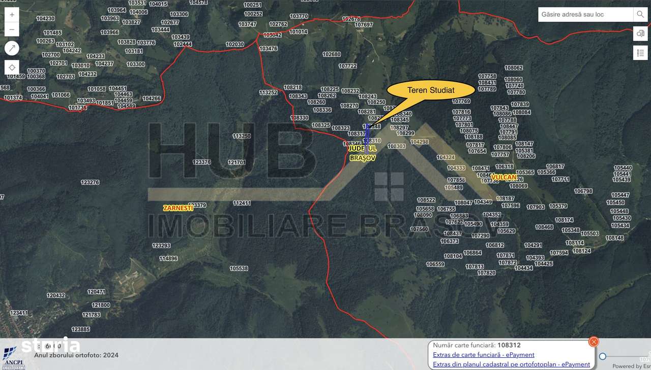 De Vanzare Teren Vulcan | Priveliste | Extravilan | 5.800mp - Imagine principală: 4/6