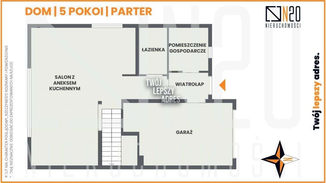 Nowy dom w zabudowie bliźniaczej z garażem - Pełny obrazek: 4/18