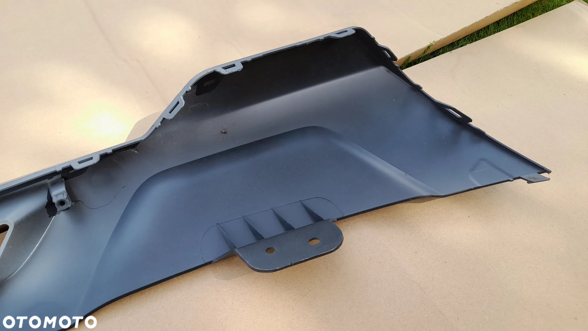 Dacia Spring dokładka dyfuzor spoiler zderzaka tył 850230893R - 5