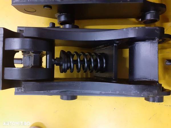 Cupla rapida mecanica buldoexcavator JCB 3CX / 4 CX CAT VOLVO KOMATSU CASE NEW HOLLAND - 5