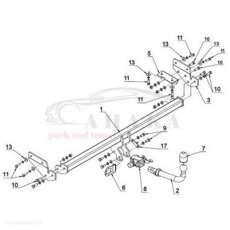 Hak Holowniczy Automat Do Kia Soul 2009-2011 - 3