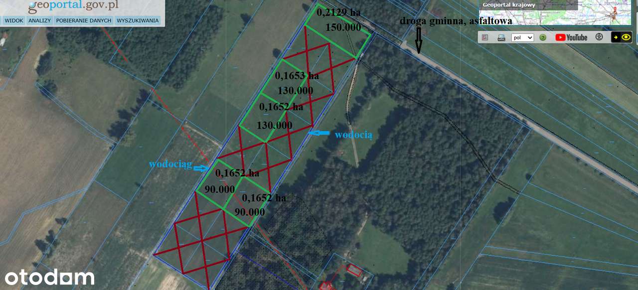 Działki Siedliskowe w Czepielinie-Kolonii, Gmina Mordy - Pełny obrazek: 5/5