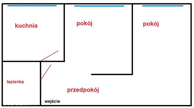 Mieszkanie 45m2 PARTER