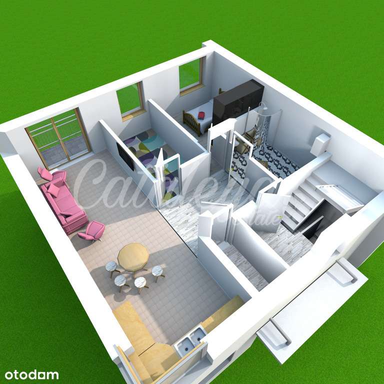 Rodzinne/niska zabudowa/ogródek/ pod Warszawą/S8-13