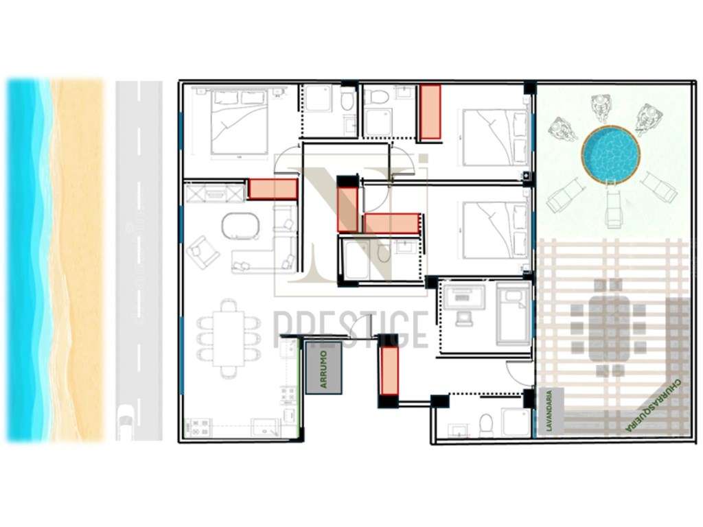 Apartamento T4+1 na Figueira da Foz-42