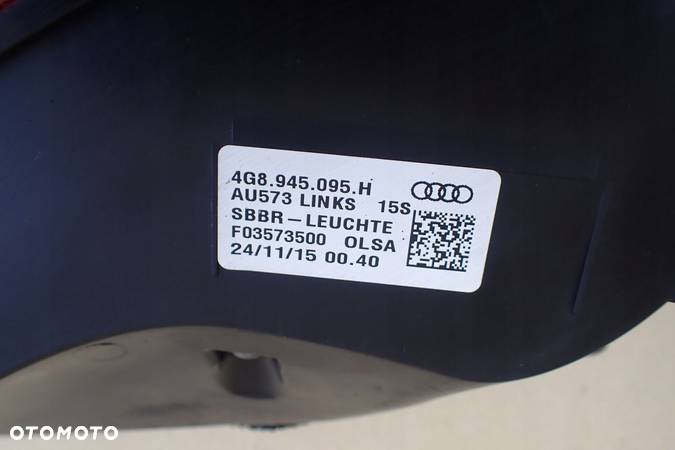 Lampa lewy tył Audi MATRIX A7 S7 RS7 Lift 4G8945095H - 7