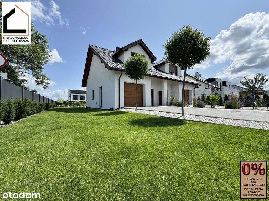 Nowoczesny bliźniak z garażem i pięknym ogrodem!-17