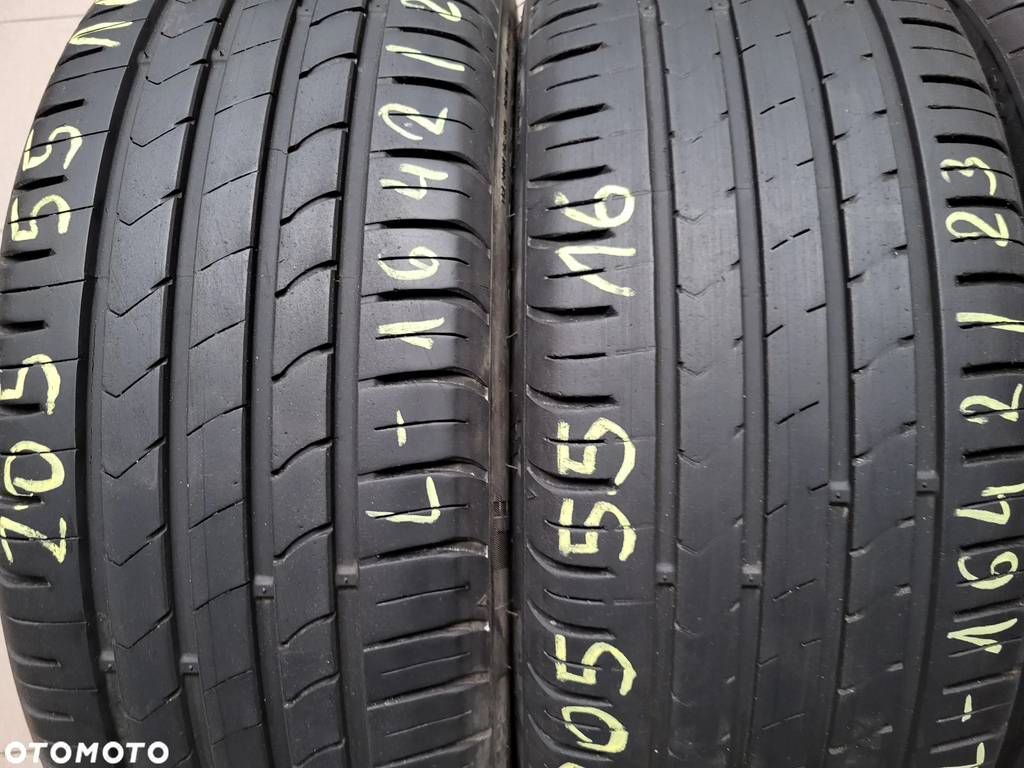 205/55r16 94V (L1642/23)005 4szt 6mm HS51 ECSTA KUMHO 2019r LETNIE - 2