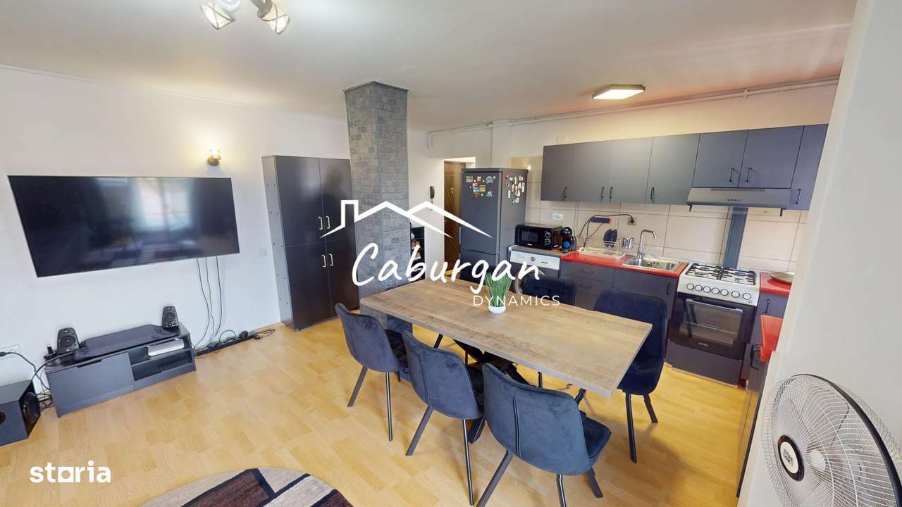 Ap cu 2 camere - 41 mp utili + balcon, mobilat si utilat, Piata Rahova-3