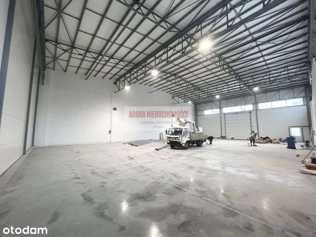 ogrzewana Hala Magazyn 610 m2 Rybitwy parking - Pełny obrazek: 1/11