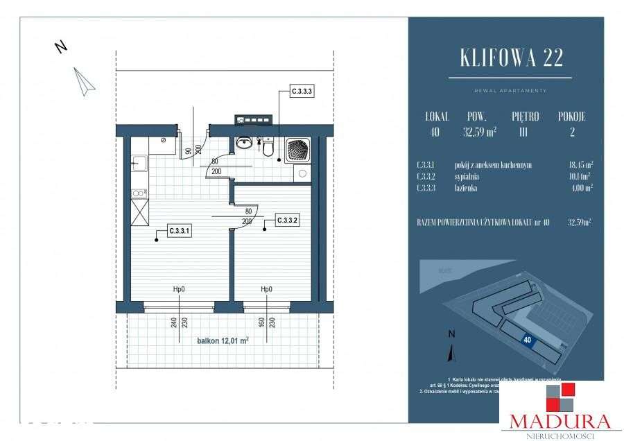 Umeblowany apartament -2 pokoje/widok na morze-10