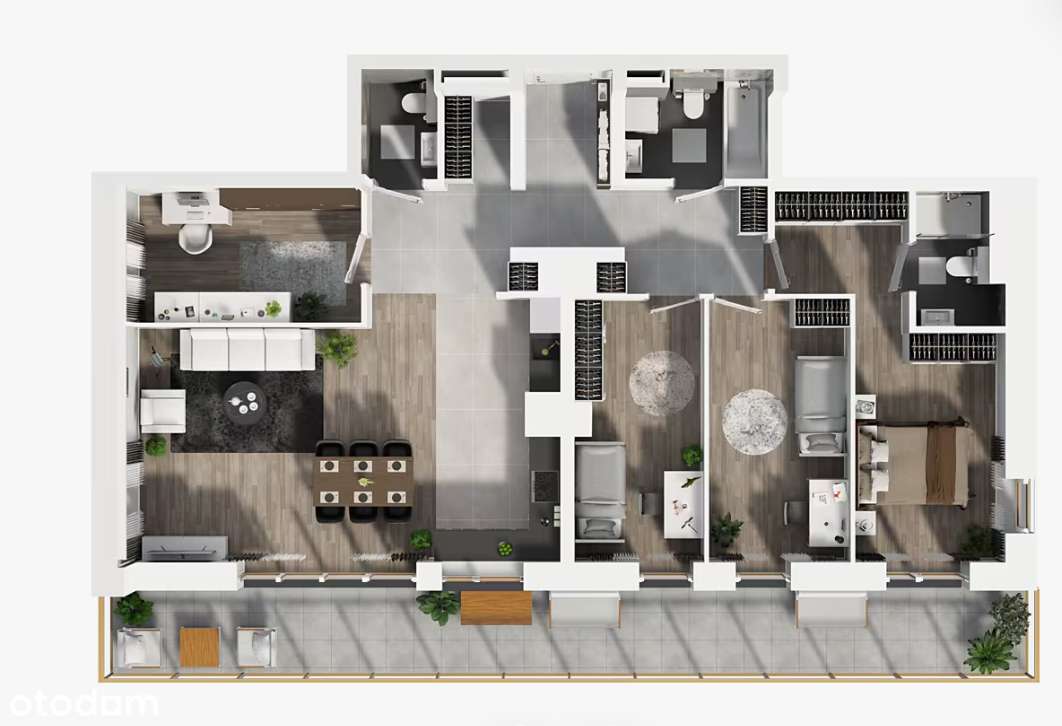 Tuż nad Odrą | 107 m2, 5 pokoi | Bezpośredni widok na rzekę - Pełny obrazek: 4/4