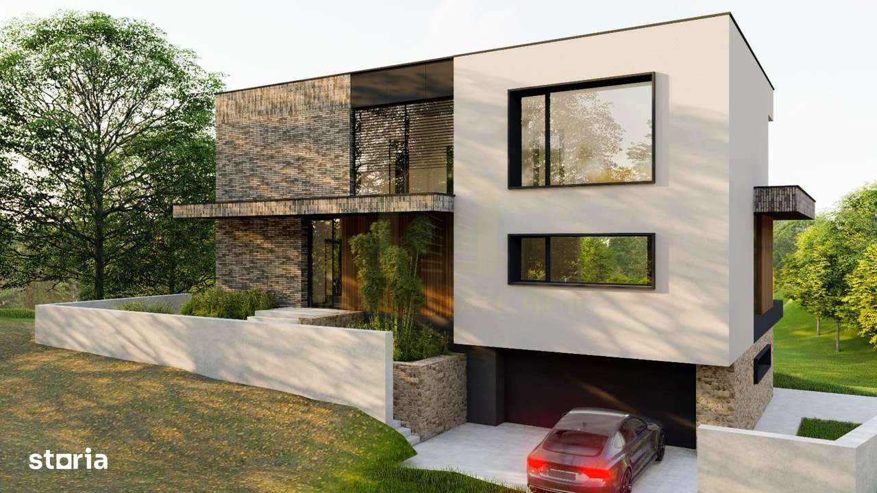 Vanzare teren cu proiect autorizat, Feleac, zona partia de ski-4