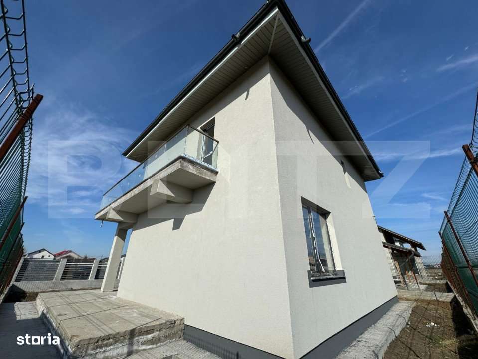 Casa semi-finisata P + E, 111 mp utili, teren 339 mp, Pielesti, zona M - Imagine principală: 5/18