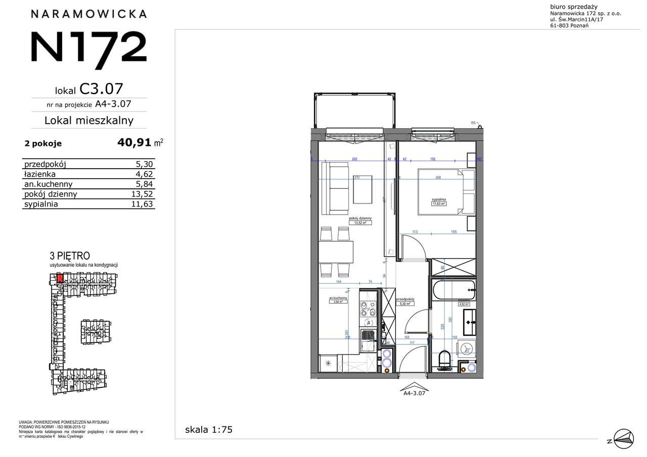 2-pokojowe mieszkanie 40m2 + balkon Bezpośrednio - Pełny obrazek: 2/9