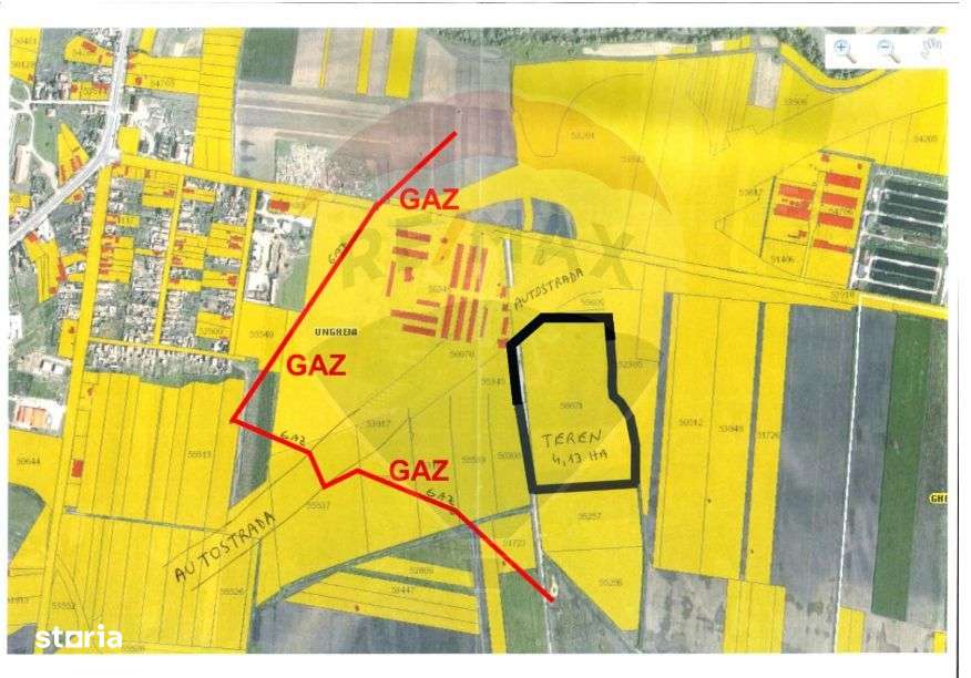 DE VANZARE Teren agricol  44,000mp Targu Mures / DJ DJ151D-6