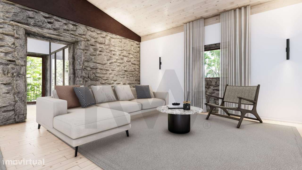 Moradia Individual T3 em Pedra com Piscina em Fornelos Ponte de Lima - Grande imagem: 3/10