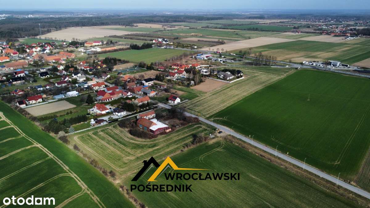 Działka inwestycyjna | 20 min od Wrocławia |-12