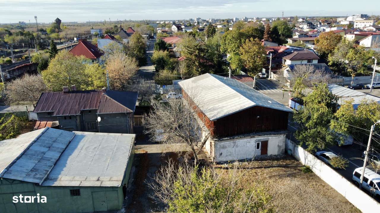 teren intravilan + clădiri industriale + casă rezidențială - Imagine principală: 5/12