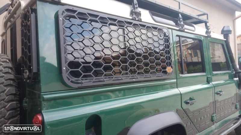 Kit Completo de Proteções das Janelas “Malha Larga” Land Rover Defender 90/110 - 1