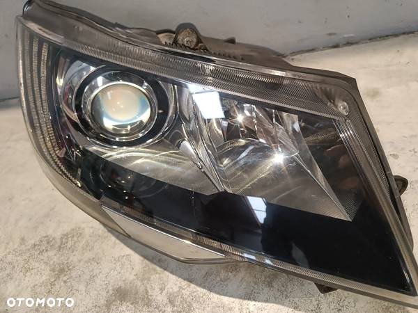 Lampa Prawa Przednia Skoda Superb 2 FL II lift LED Bi-Xenon Skrętny Prawy Przód - 13