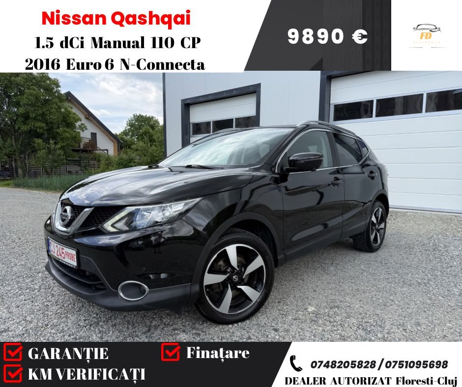 Nissan Qashqai II [2013 - 2021] 1.5 DCI N-Connecta 2016