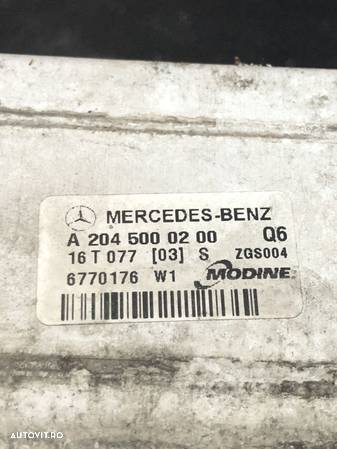 Radiator intercooler Mercedes E 220 CDI W212 facelift - 3