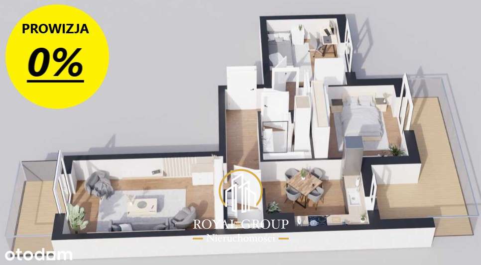 Deweloperka, 3 pokoje, 2 balkony, Nałęczowska-5