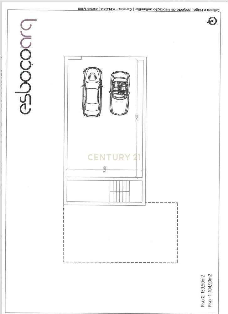 Lote de 600 m2 Vila Nova de Gaia, Canelas - Grande imagem: 4/9