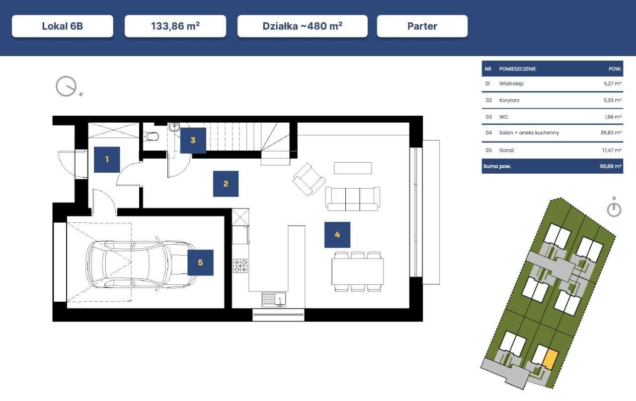 Ostatnie 2 domy przy Rezerwacie Przyrody. Rekuperacja, pompa ciepła.-18