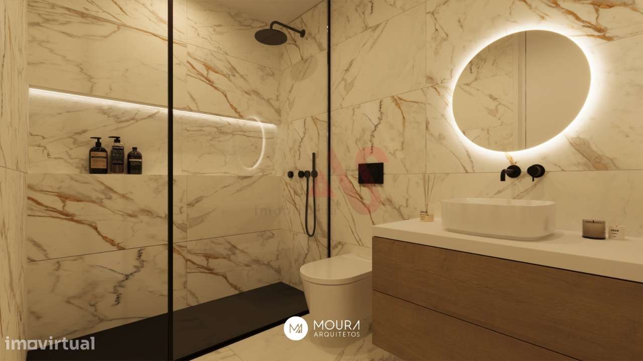 Apartamento T3 Novo em São Torcato, Guimarães - Grande imagem: 5/6