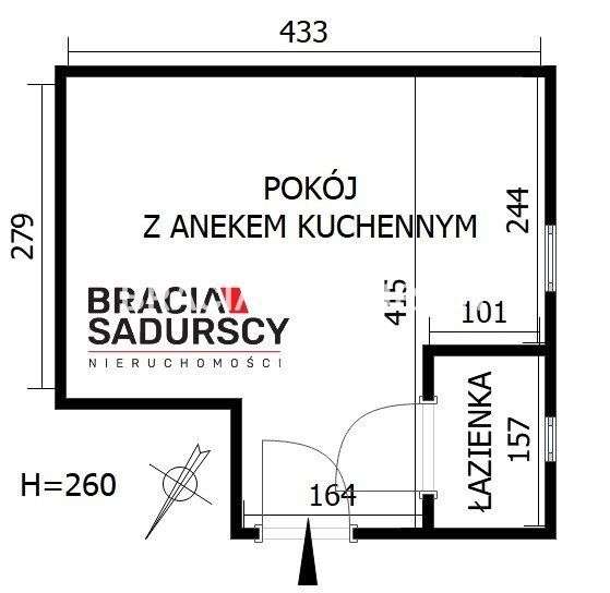 Tauron Arena, tramwaj, kawalerka do wejścia-1