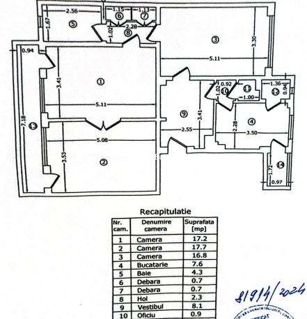 3 camere / 1958 // Cismigiu-12