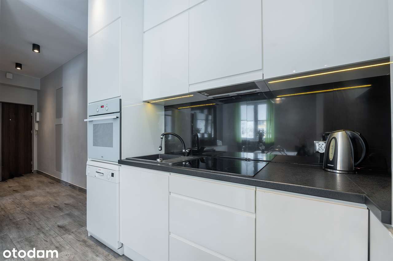 Mieszkanie 37 m², 1. piętro, salon z aneksem + sypialnia – Łódź - Pełny obrazek: 5/20