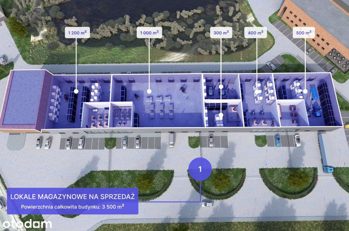 Lokal magazynowy 280 m² | Park Przemysłowy Olin - Pełny obrazek: 5/10