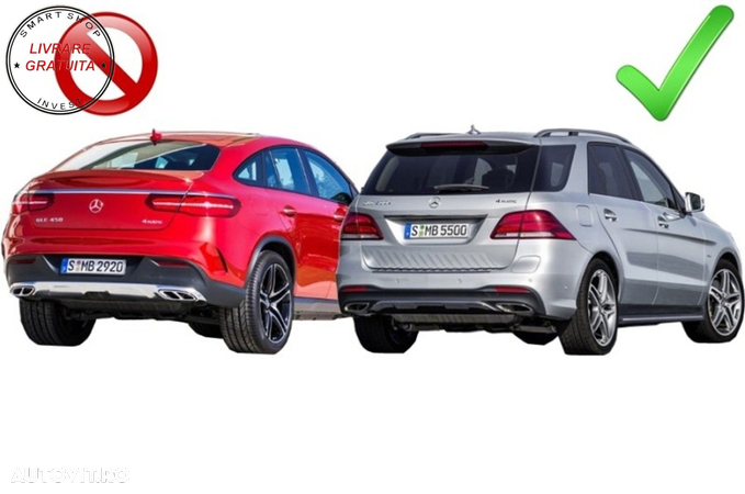 Praguri Laterale Mercedes ML (2011-2014) Mercedes GLE W166 (2015-2018)- livrare gratuita - 8