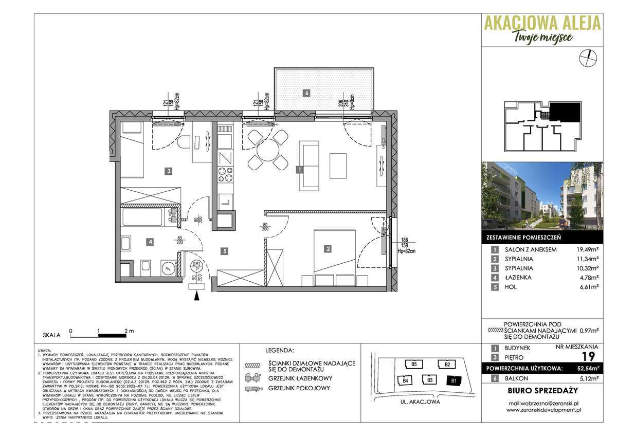 Akacjowa Aleja - nowa Inwestycja w Wąbrzeźnie! Przyjdź i zobacz! - Pełny obrazek: 5/9
