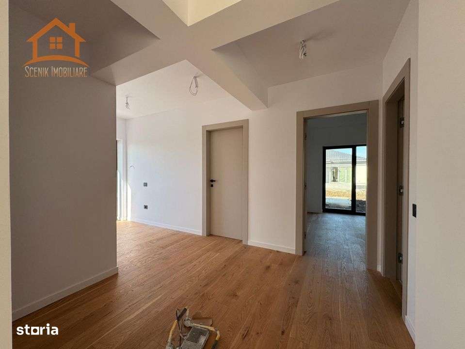 Casa noua, regim parter, mini cartier rezidential in Stupini-17