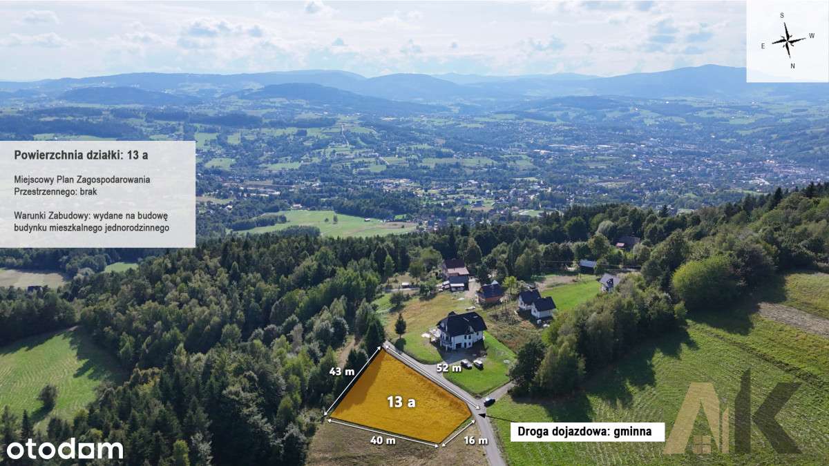 Urokliwa Działka z Warunkami Zabudowy – Limanowa - Pełny obrazek: 5/14