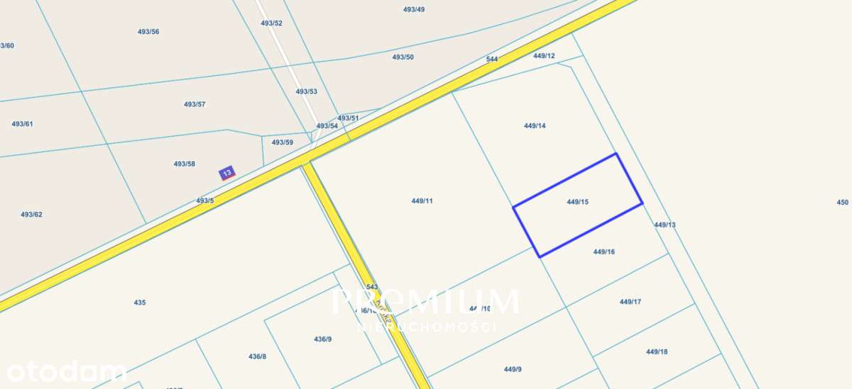 Działka budowlana, mieszk-usł, Godzikowice 8,65 ar - Pełny obrazek: 3/6