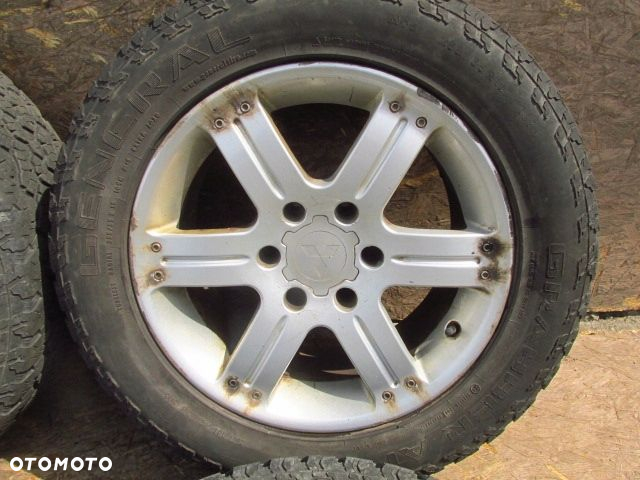 Pajero Sport I Shogun Opony General Grabber AT 7mm 255/55/18  Felgi - 3