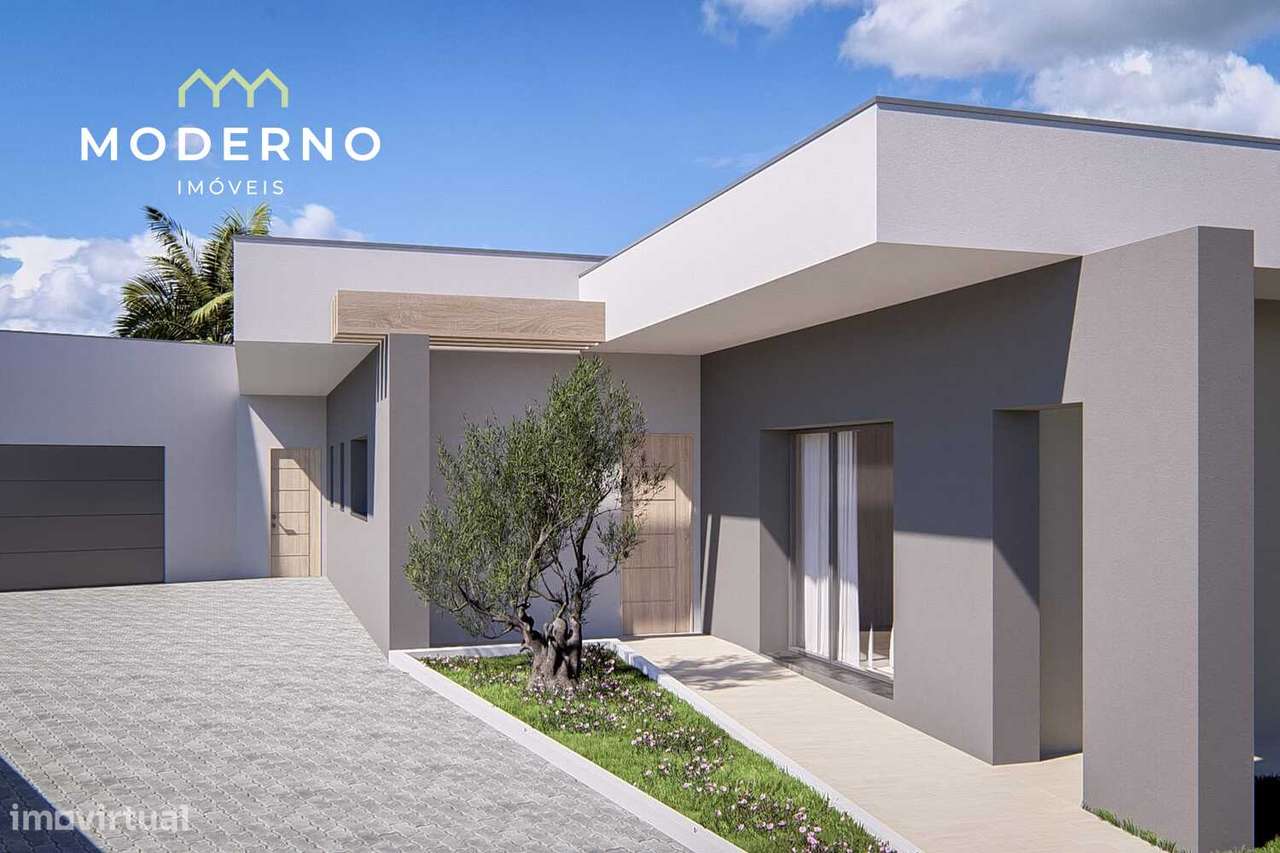 Moradia Térrea T4 com piscina (nova, em construção)-10