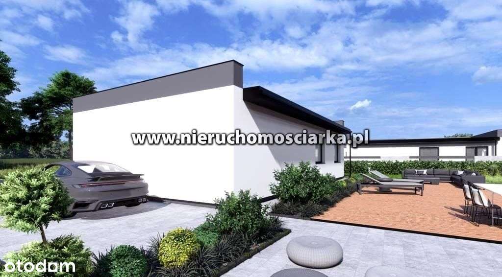 Nowoczesny dom w stanie deweloperskim Połomia-16