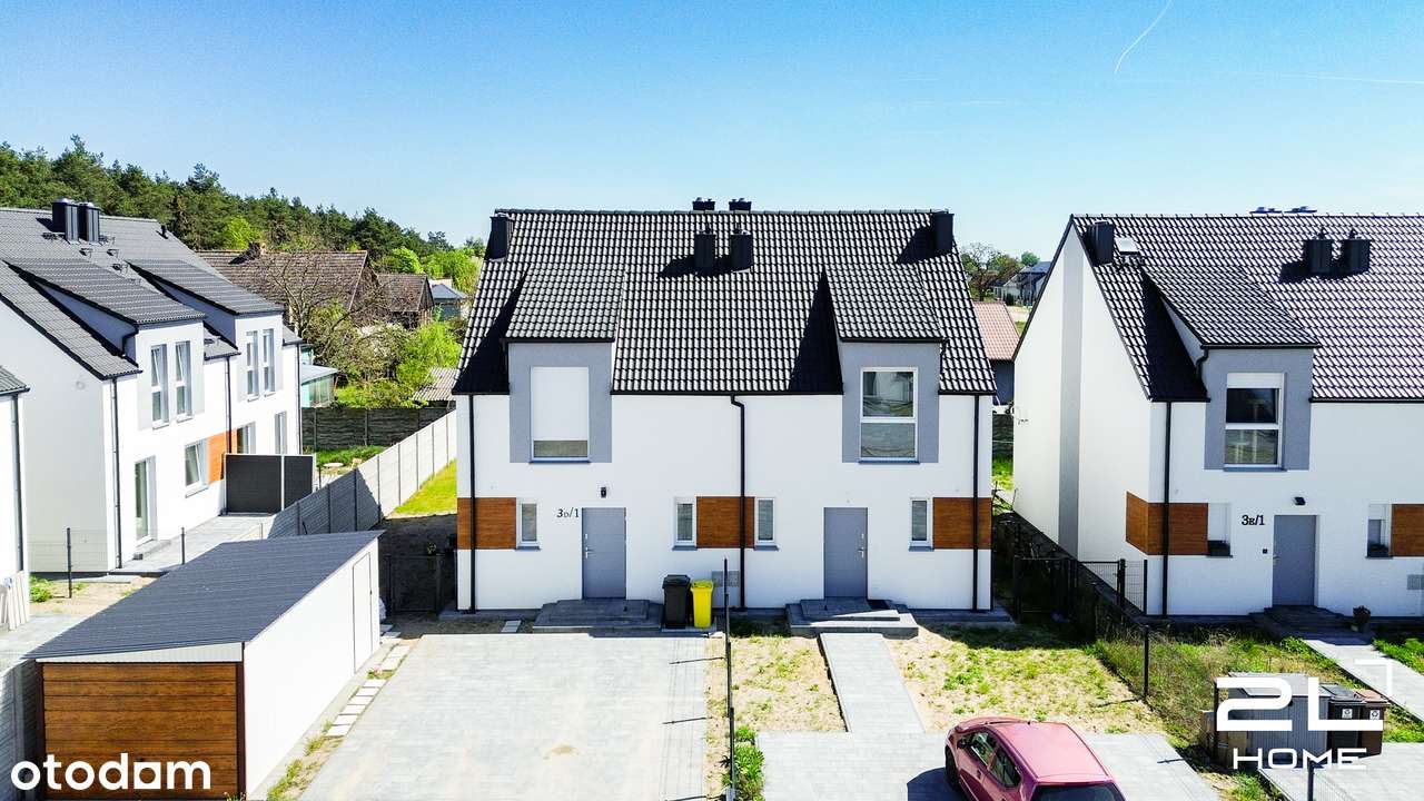 Nowoczesny Bliźniak z Ogrodem | 85,2 m2 | 4 Pokoje | Wysoki Standard |-0